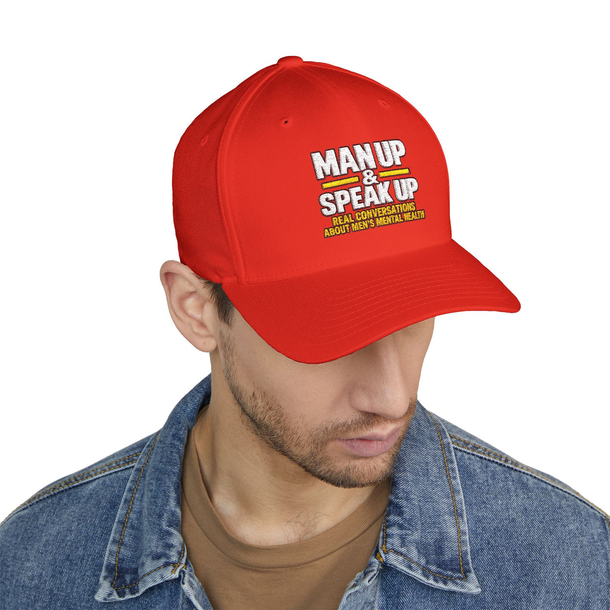 Closed-Back Structured Cap (Embroidery)