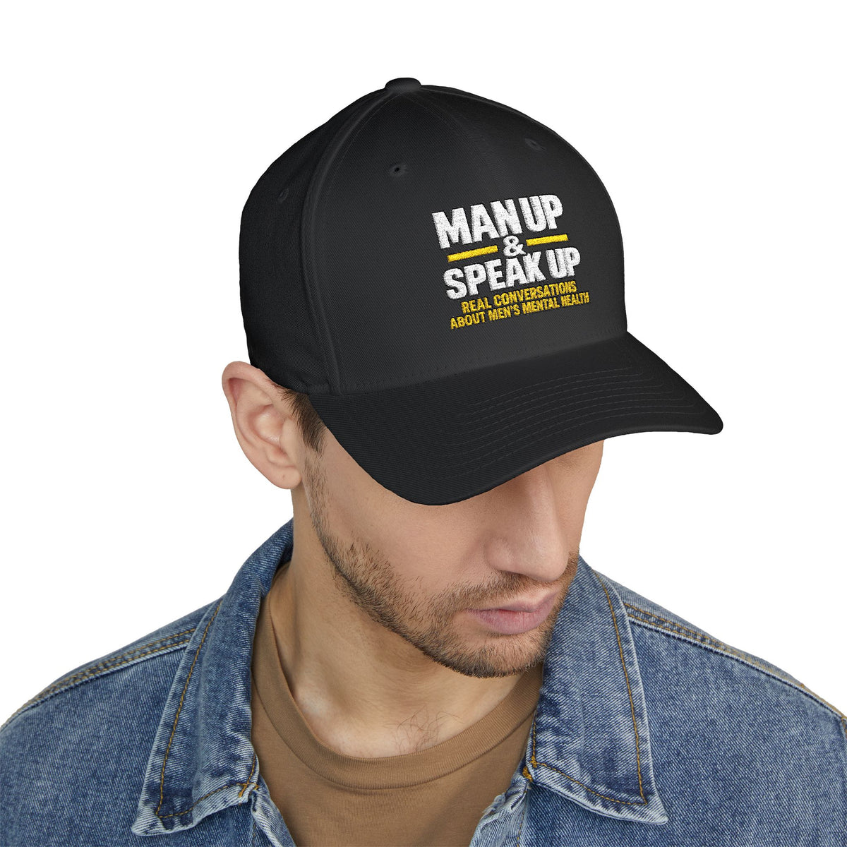 Closed-Back Structured Cap (Embroidery)