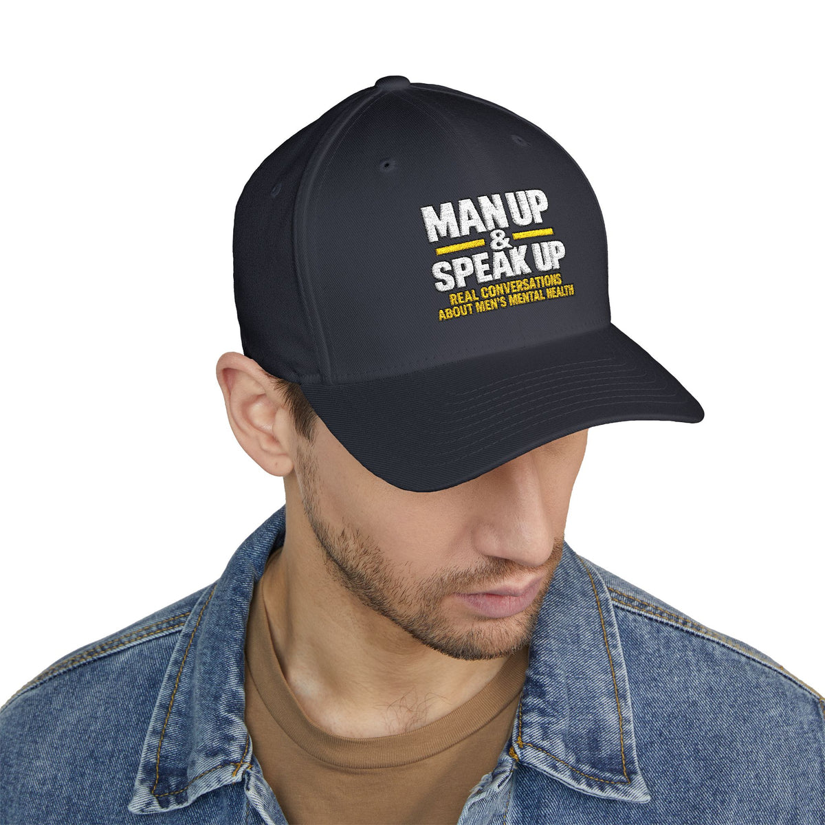 Closed-Back Structured Cap (Embroidery)