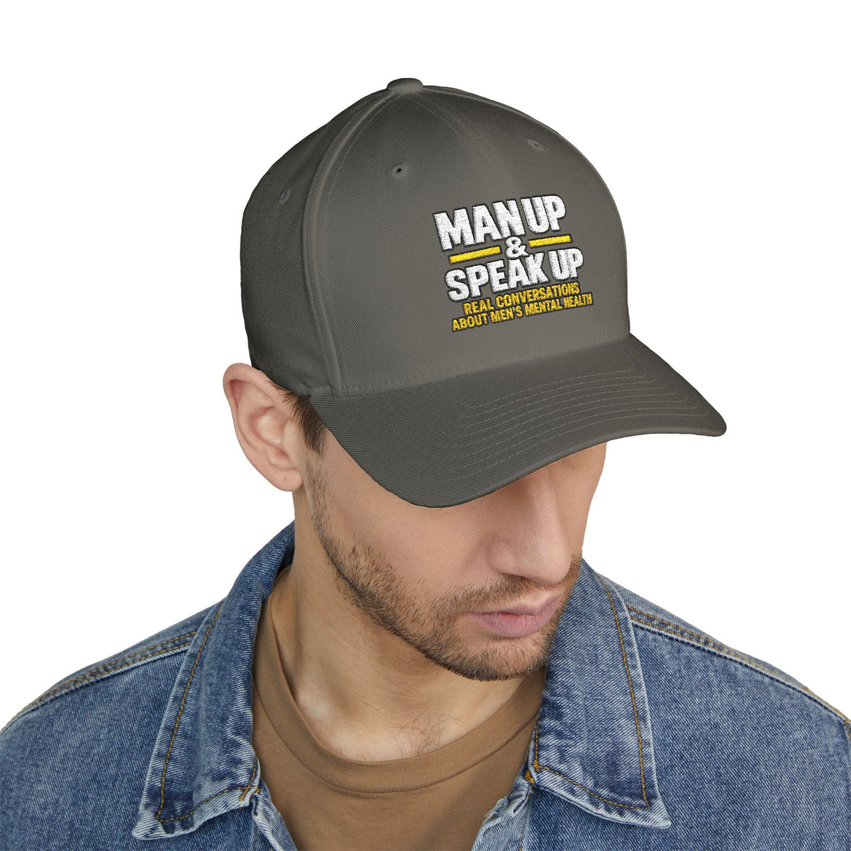 Closed-Back Structured Cap (Embroidery)