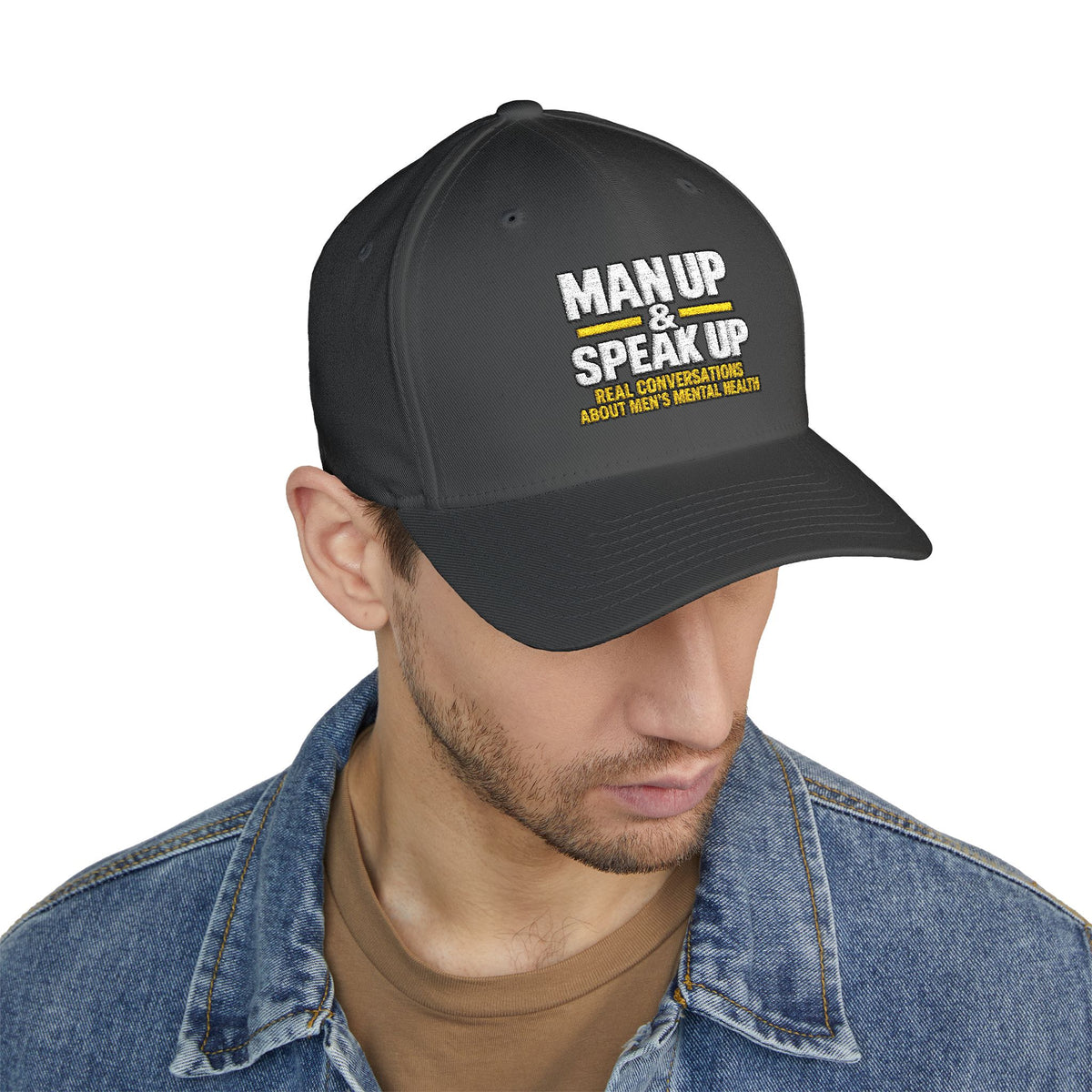 Closed-Back Structured Cap (Embroidery)
